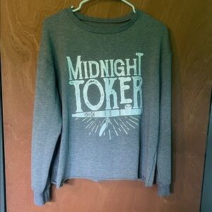 SHEIN Gray Long Sleeve Tee